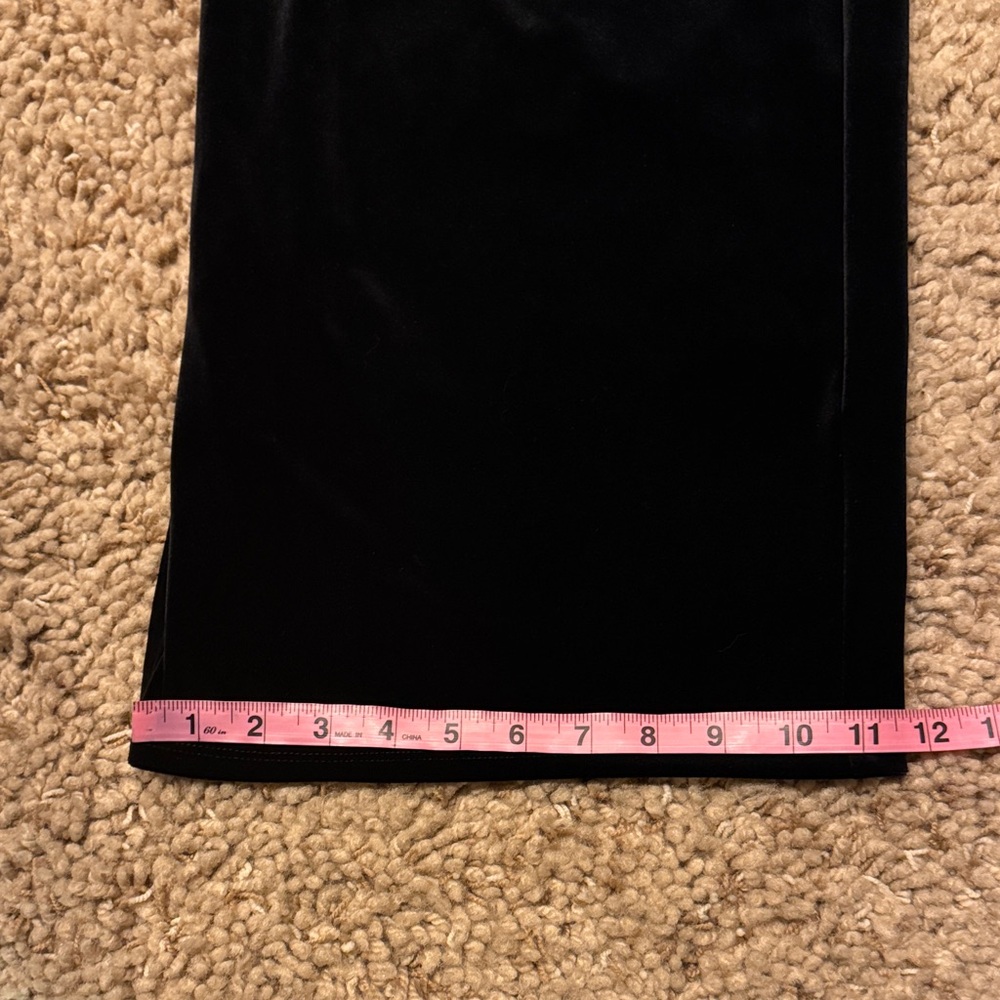 NWT J. Jill Wearever Collection Black Velvet Pants size Large Tall - Picture 16 of 16